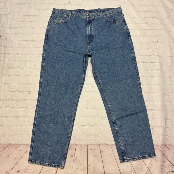 Member’s Mark Other - MEMBER’S MARK Vintage Men's Blue Jeans straight fit 100% cotton denims 44x32 EUC